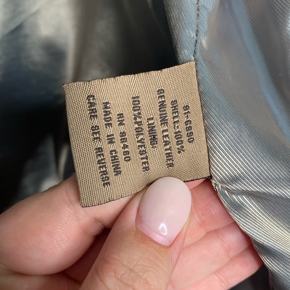 Madison Creek Soft Leather Black Motorcycle Jacket - Picture 14 of 15